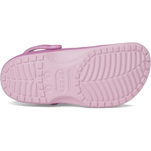 NEW CROCS Sizes 7-10 Women's Classic Iridescent Glitter Clog - Hydrangea - Picture 6 of 6